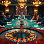 Experience the thrill of casino gaming with 789BAT's vibrant poker tables and roulette wheel, inviting players to win big.