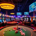 Experience the excitement of casino gaming at Gori77, featuring tables and slots where players celebrate thrilling wins.